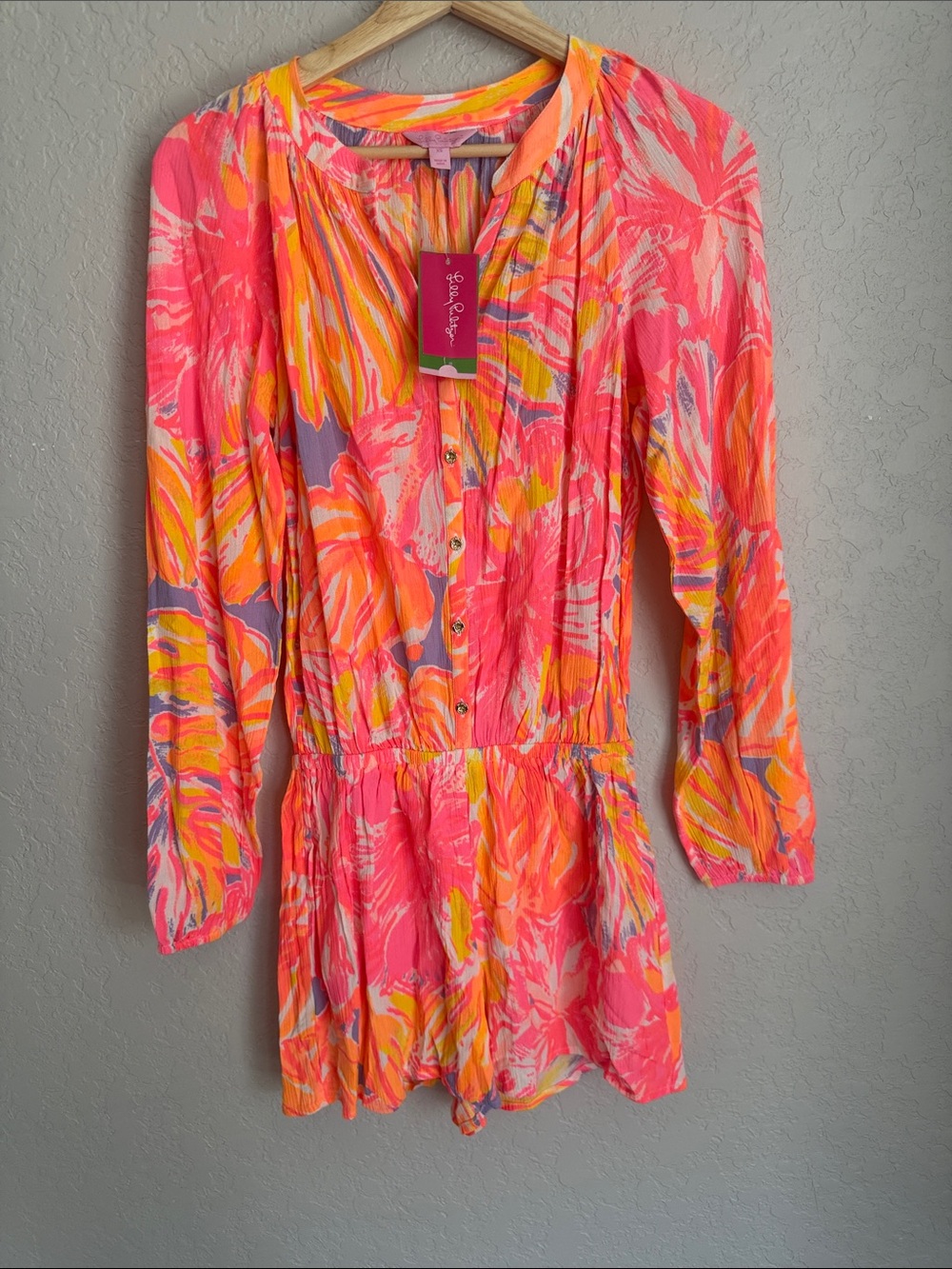 Lilly Pulitzer Elsa Romper in Sun Splashed Multi